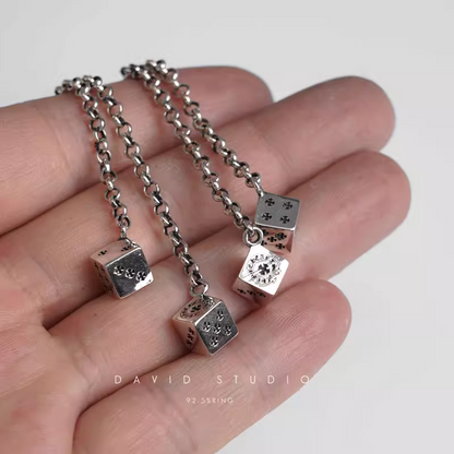 Chrome Hearts JoJo Dice Earring