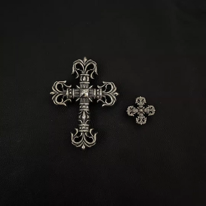 Chrome Hearts Filigree Cross Rivet Buckle