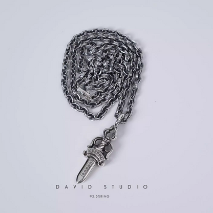 Chrome Hearts Double Dagger Pendant – Paper Chain