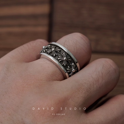 Chrome Hearts CHX Spinner Ring