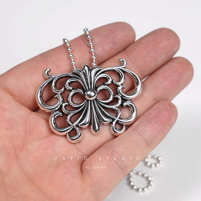 Chrome Hearts Babyfat Butterfly Pendant – Ball Chain