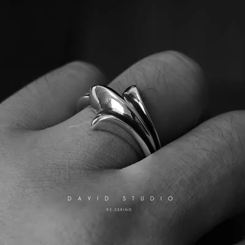 Chrome Hearts 720 Half Cross Tail Ring