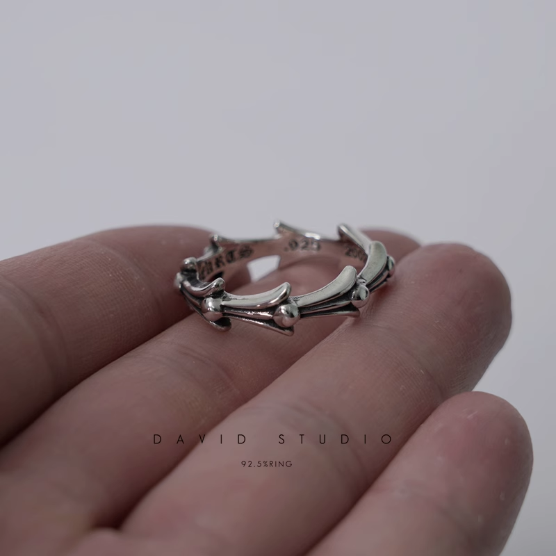 Chrome Hearts Cross Tail Ring