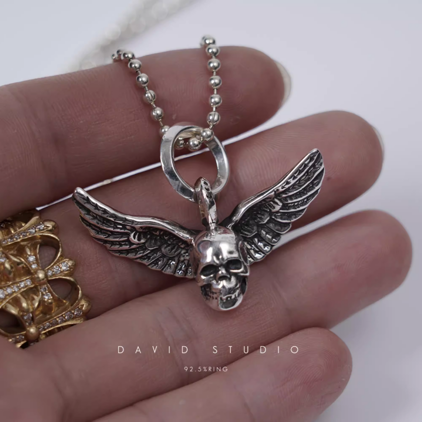 Chrome Hearts Foti Mahalia Pendant – Ball Chain