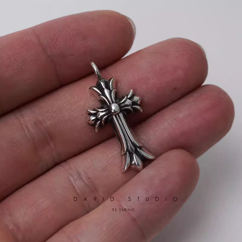 Chrome Hearts Double Cross Charm