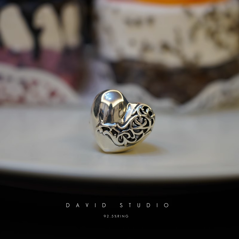 Chrome Hearts Heart Ring