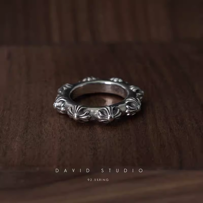 Chrome Hearts Cross Band Ring