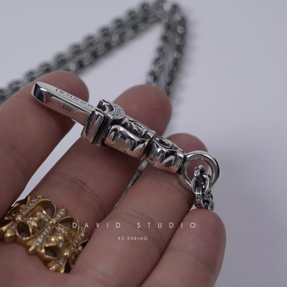 Chrome Hearts Double Dagger Pendant – Paper Chain