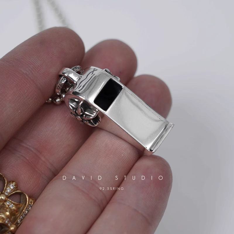 Chrome Hearts Star Whistle Pendant – Ball Chain