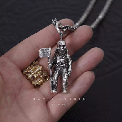 Chrome Hearts Foti Astronaut Pendant – Paper Chain