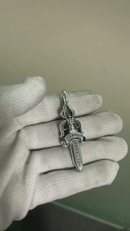 Chrome Hearts Double Dagger Pendant