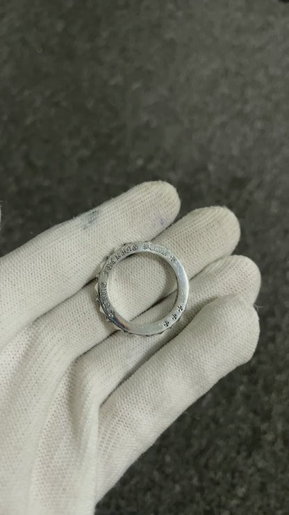 Chrome Hearts True Fucking Punk Ring